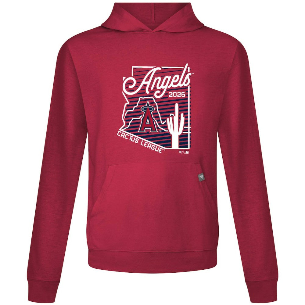 Los Angeles Angels Levelwear Sunrise Relay Hoodie - Red