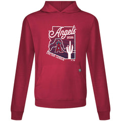 Los Angeles Angels Levelwear Sunrise Relay Hoodie - Red