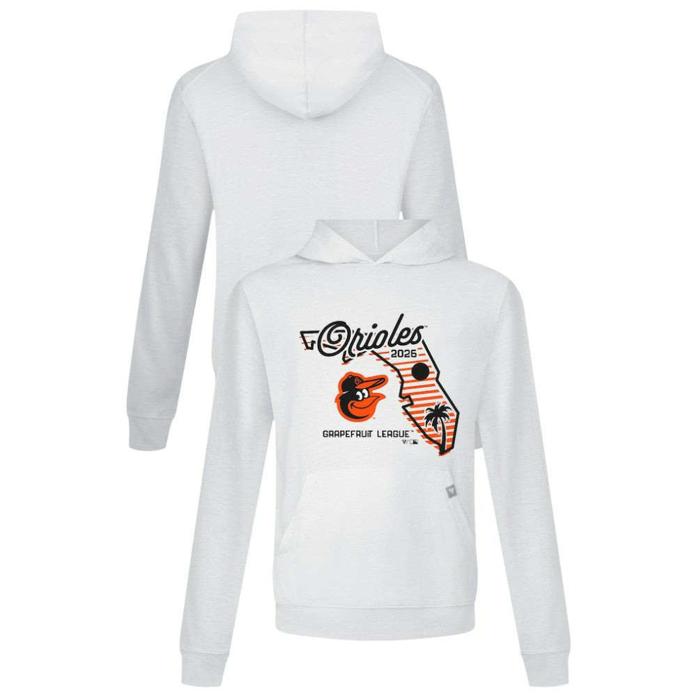Baltimore Orioles Levelwear Sunrise Relay Hoodie - White