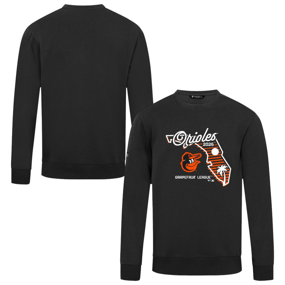 Baltimore Orioles Levelwear Zane Sunrise Sweatshirt - Black