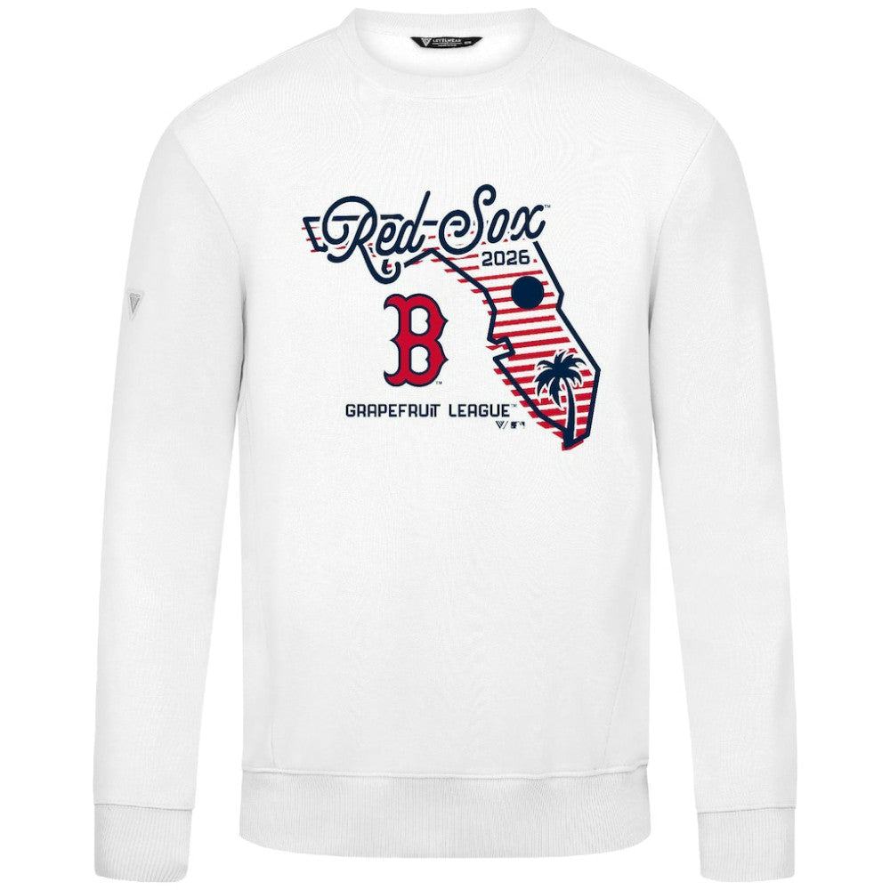 Boston Red Sox Levelwear Zane Sunrise Sweatshirt - White