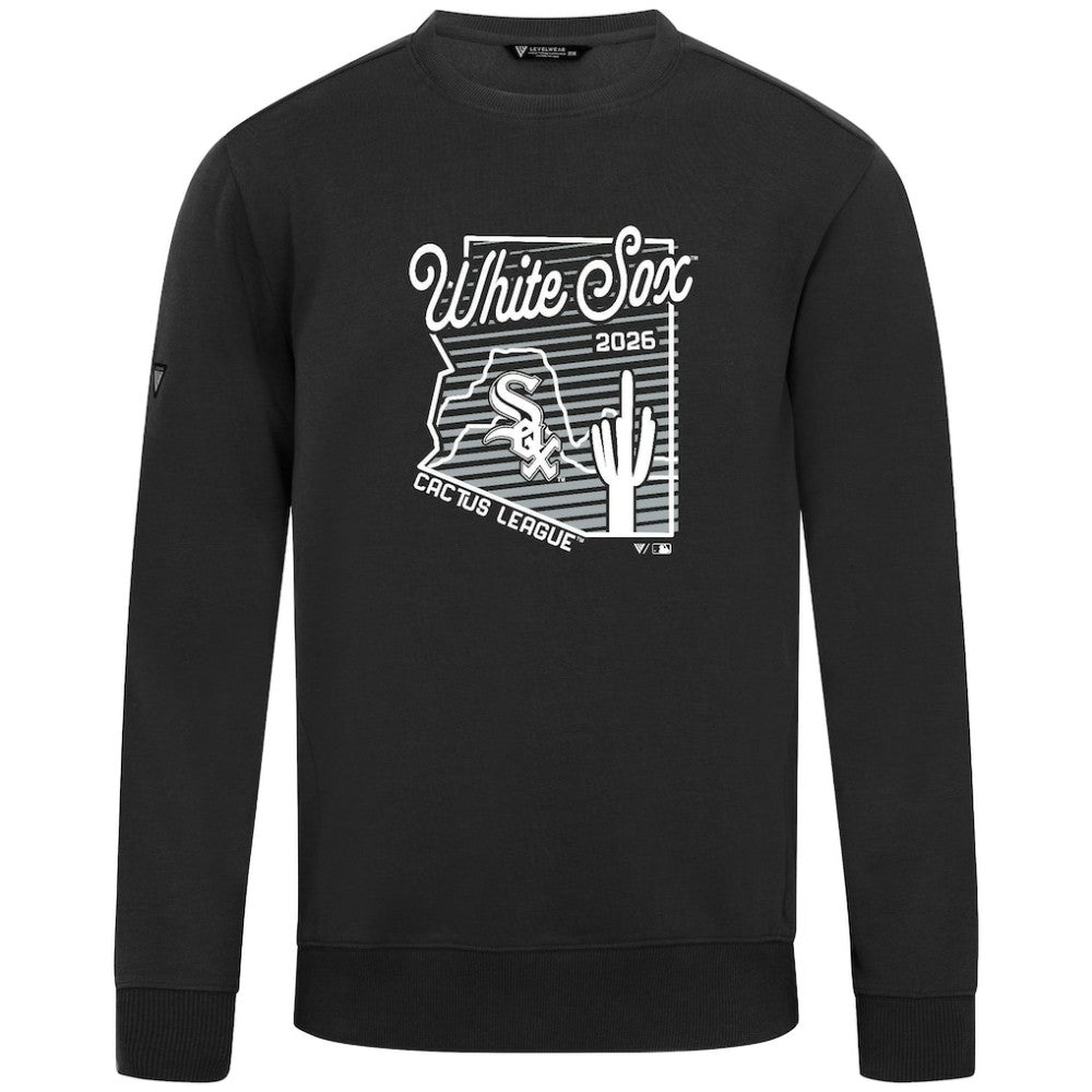 Chicago White Sox Levelwear Zane Sunrise Sweatshirt - Black