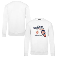 Houston Astros Levelwear Zane Sunrise Sweatshirt - White