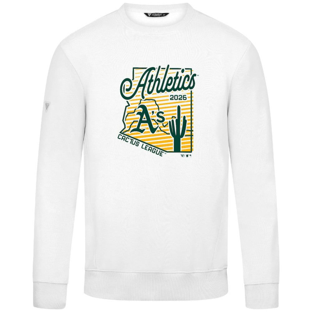 Athletics Levelwear Zane Sunrise Sweatshirt - White