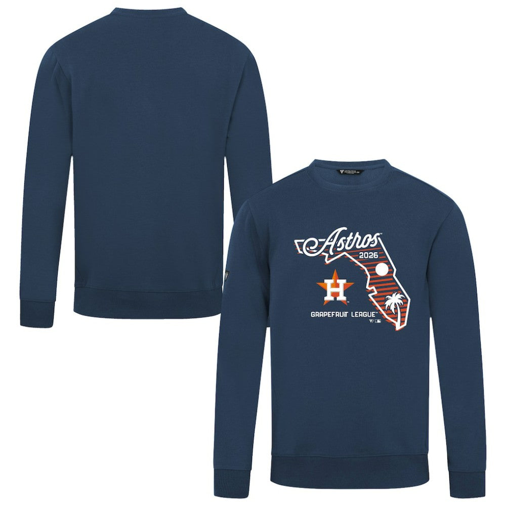 Houston Astros Levelwear Zane Sunrise Sweatshirt - Navy