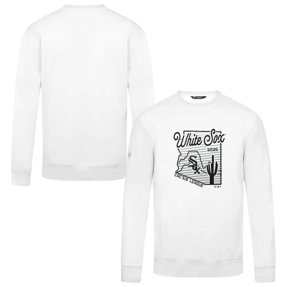 Chicago White Sox Levelwear Zane Sunrise Sweatshirt - White