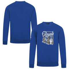 Kansas City Royals Levelwear Zane Sunrise Sweatshirt - Royal