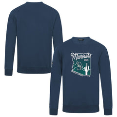 Seattle Mariners Levelwear Zane Sunrise Sweatshirt - Navy