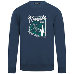 Seattle Mariners Levelwear Zane Sunrise Sweatshirt - Navy