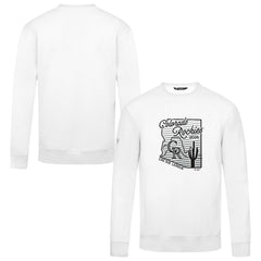 Colorado Rockies Levelwear Zane Sunrise Sweatshirt - White