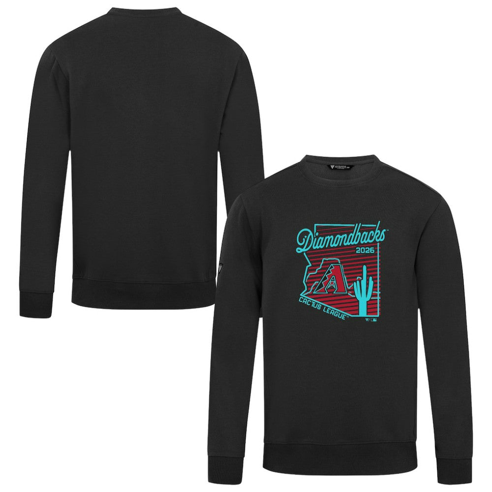 Arizona Diamondbacks Levelwear Zane Sunrise Sweatshirt - Black