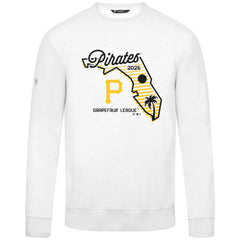 Pittsburgh Pirates Levelwear Zane Sunrise Sweatshirt - White