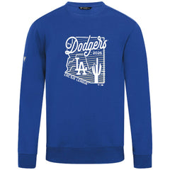 Los Angeles Dodgers Levelwear Zane Sunrise Sweatshirt - Royal