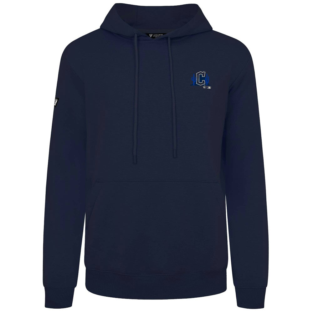 Cleveland Guardians Levelwear Panoramic Podium Hoodie - Navy
