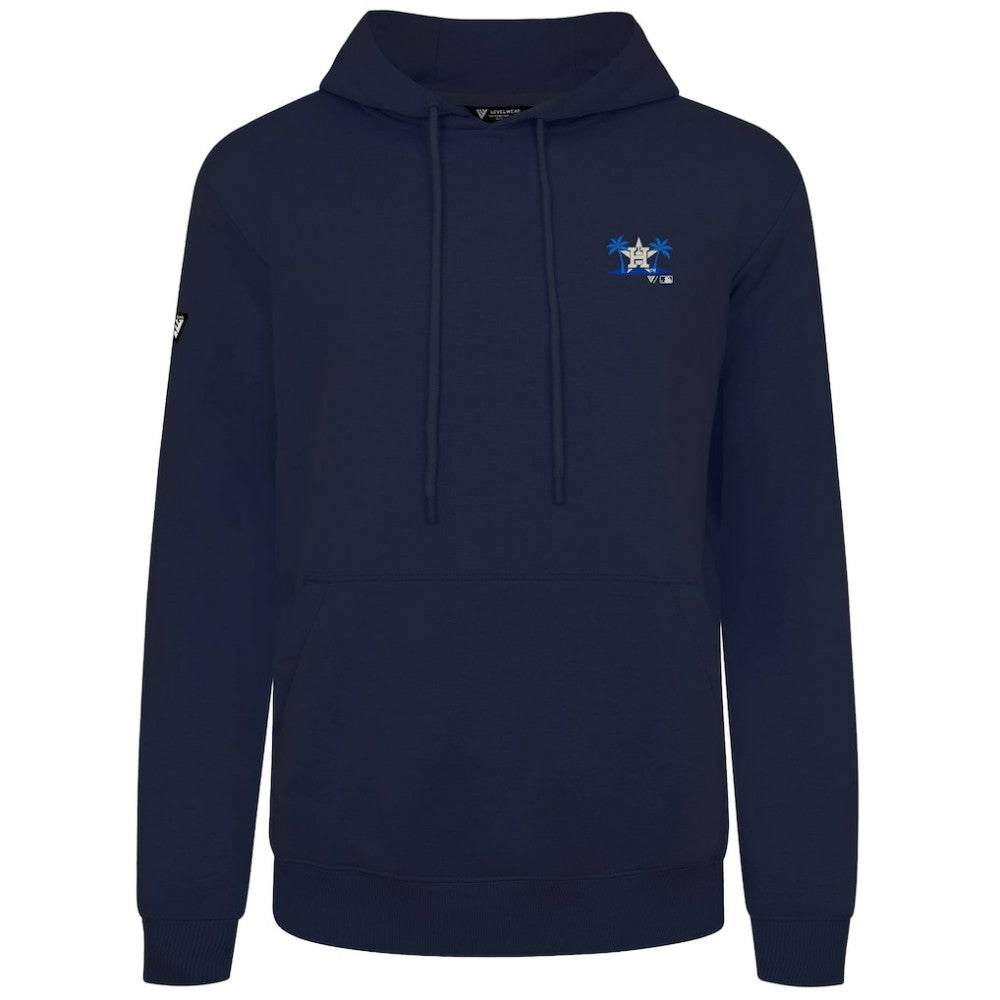 Houston Astros Levelwear Panoramic Podium Hoodie - Navy