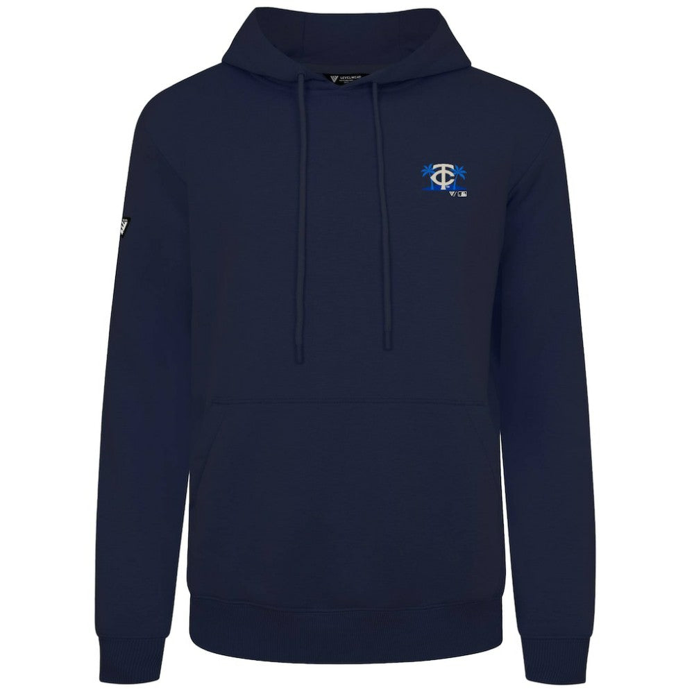 Minnesota Twins Levelwear Panoramic Podium Hoodie - Navy
