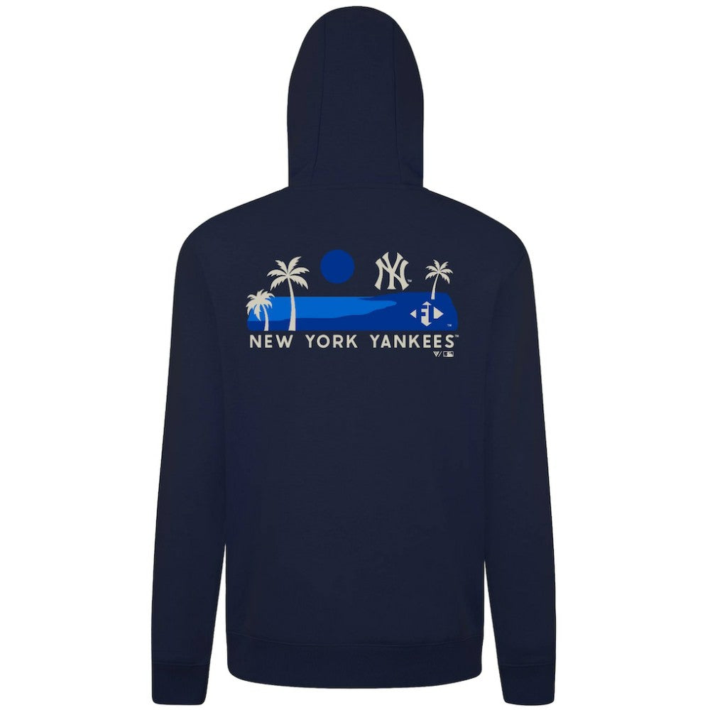 New York Yankees Levelwear Panoramic Podium Hoodie - Navy