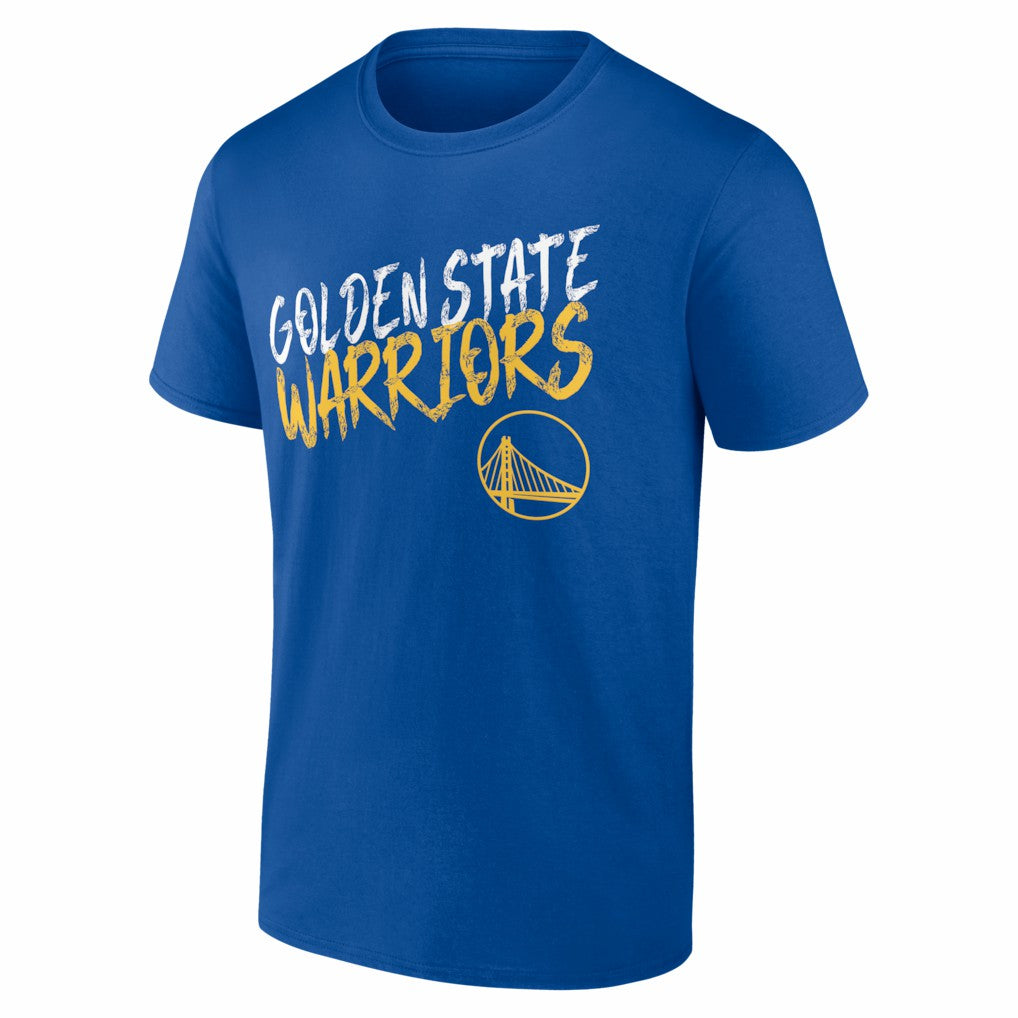 Golden State Warriors Big & Tall Hustle Personalized Name & Number T-Shirt sale - Royal cheap