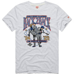 Shohei Ohtani Los Angeles Dodgers Homage Unisex 2026 Gold Collection Back-to-Back World Series Champions Tri-Blend T-Shirt - Ash