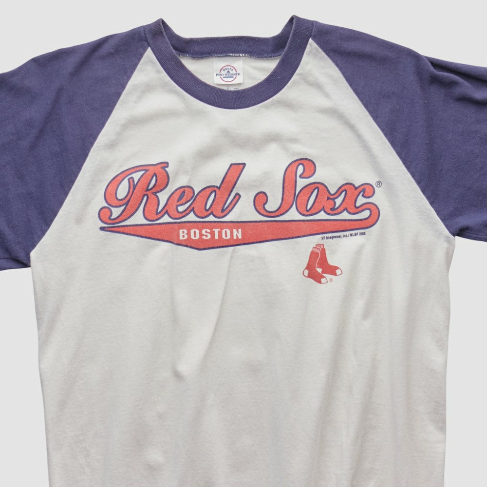 Boston Red Sox Delta 2000s T-shirt - White Vintage