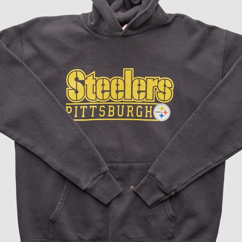 NFL Pittsburgh Steelers NFL 2000s Hooded Pullover Sweatshirt