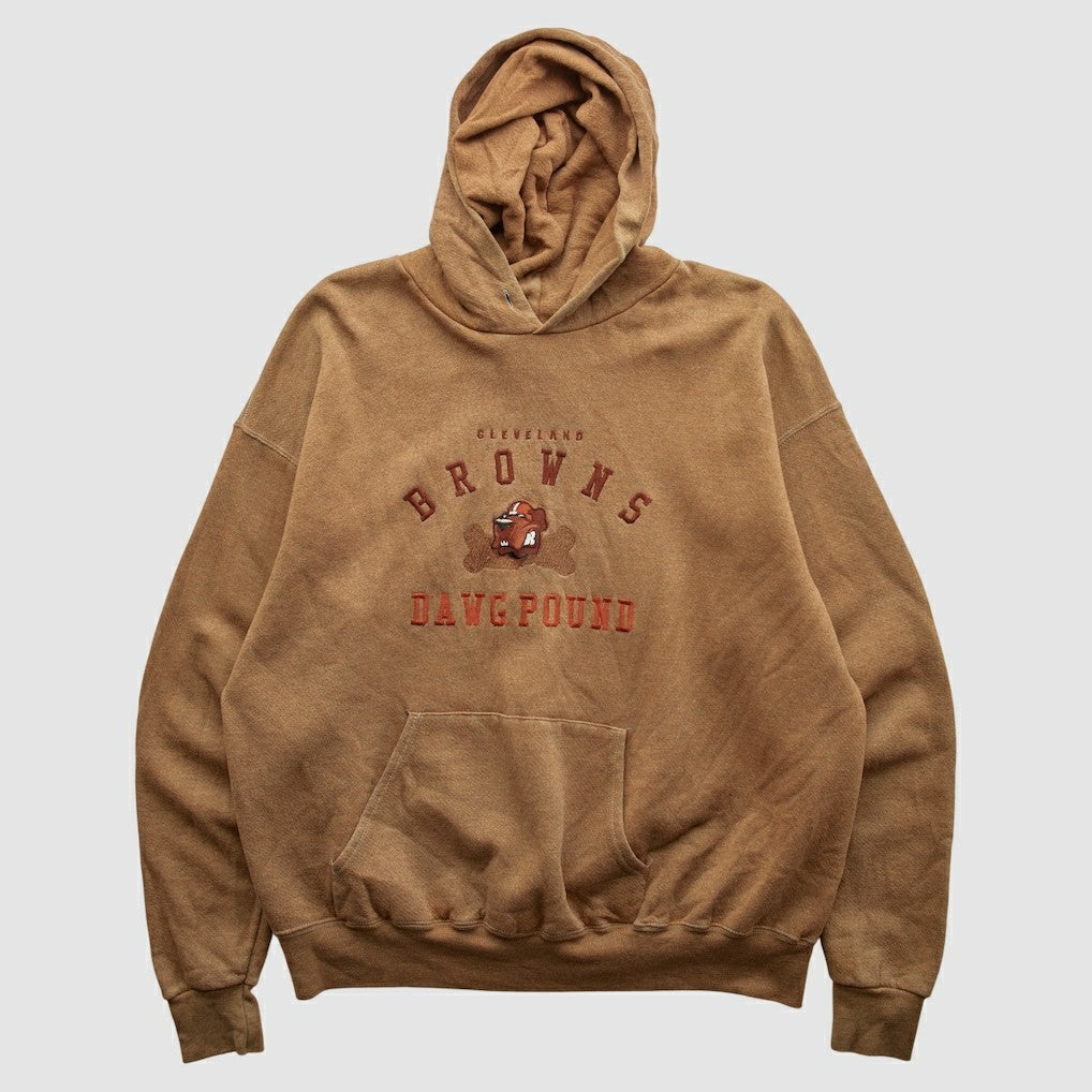 NFL Cleveland Browns Lee Apparel 90s Hooded Pullover Sweatshirt