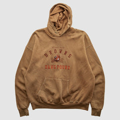 NFL Cleveland Browns Lee Apparel 90s Hooded Pullover Sweatshirt
