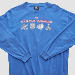NFL New York Giants NFL 2010s Long Sleeve T-shirt