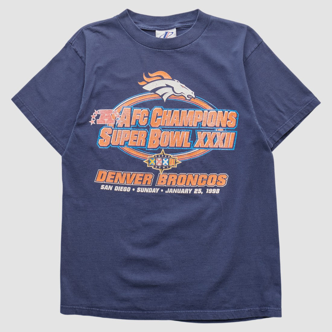 NFL Denver Broncos Logo Athletic 1998 T-shirt