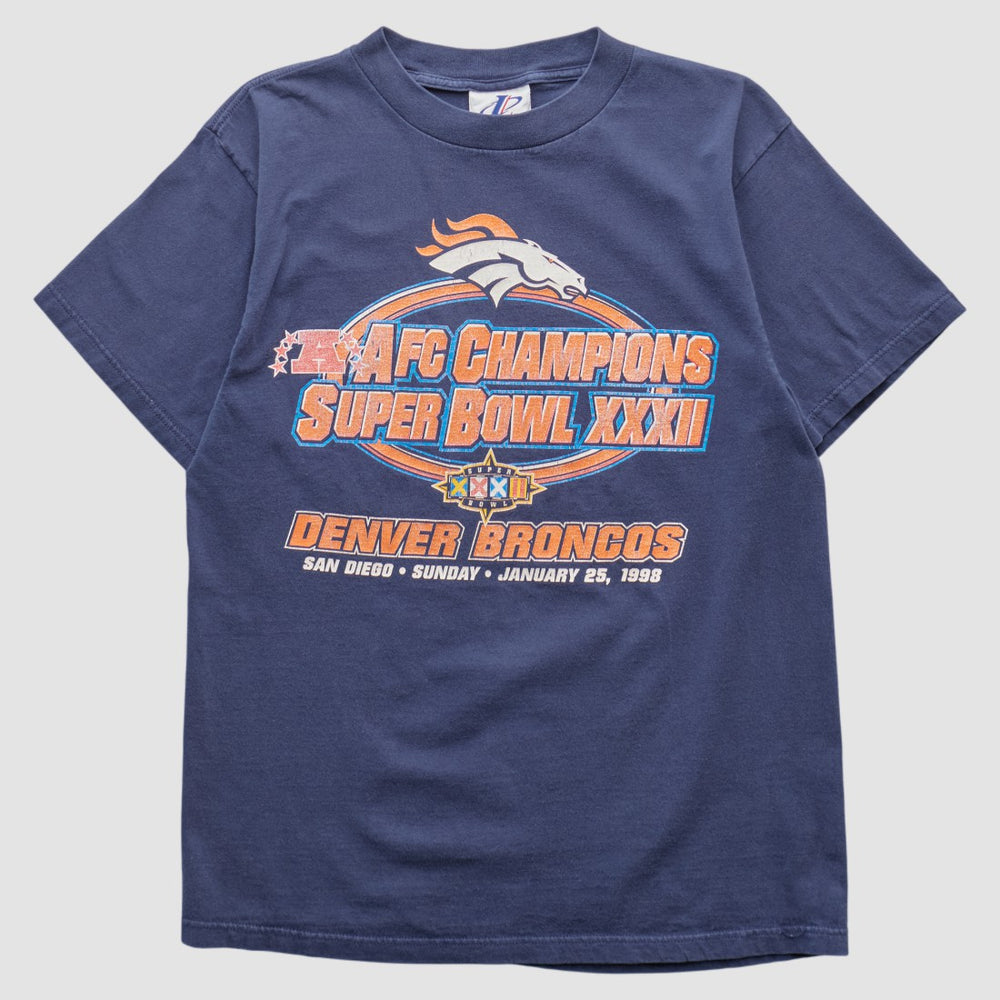NFL Denver Broncos Logo Athletic 1998 T-shirt