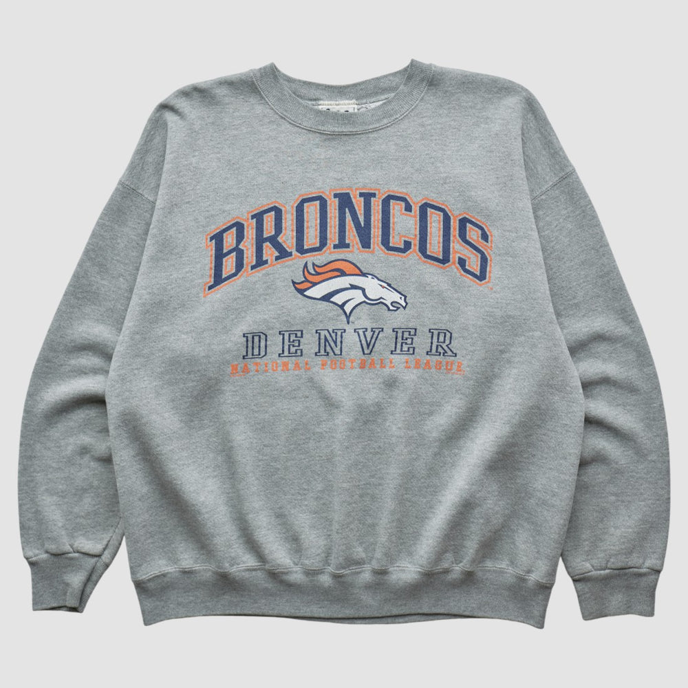 NFL Denver Broncos Lee Sport 90s Pullover Sweatshirt