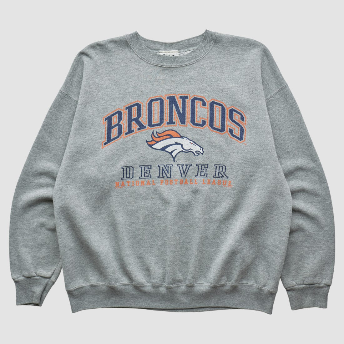 NFL Denver Broncos Lee Sport 90s Pullover Sweatshirt