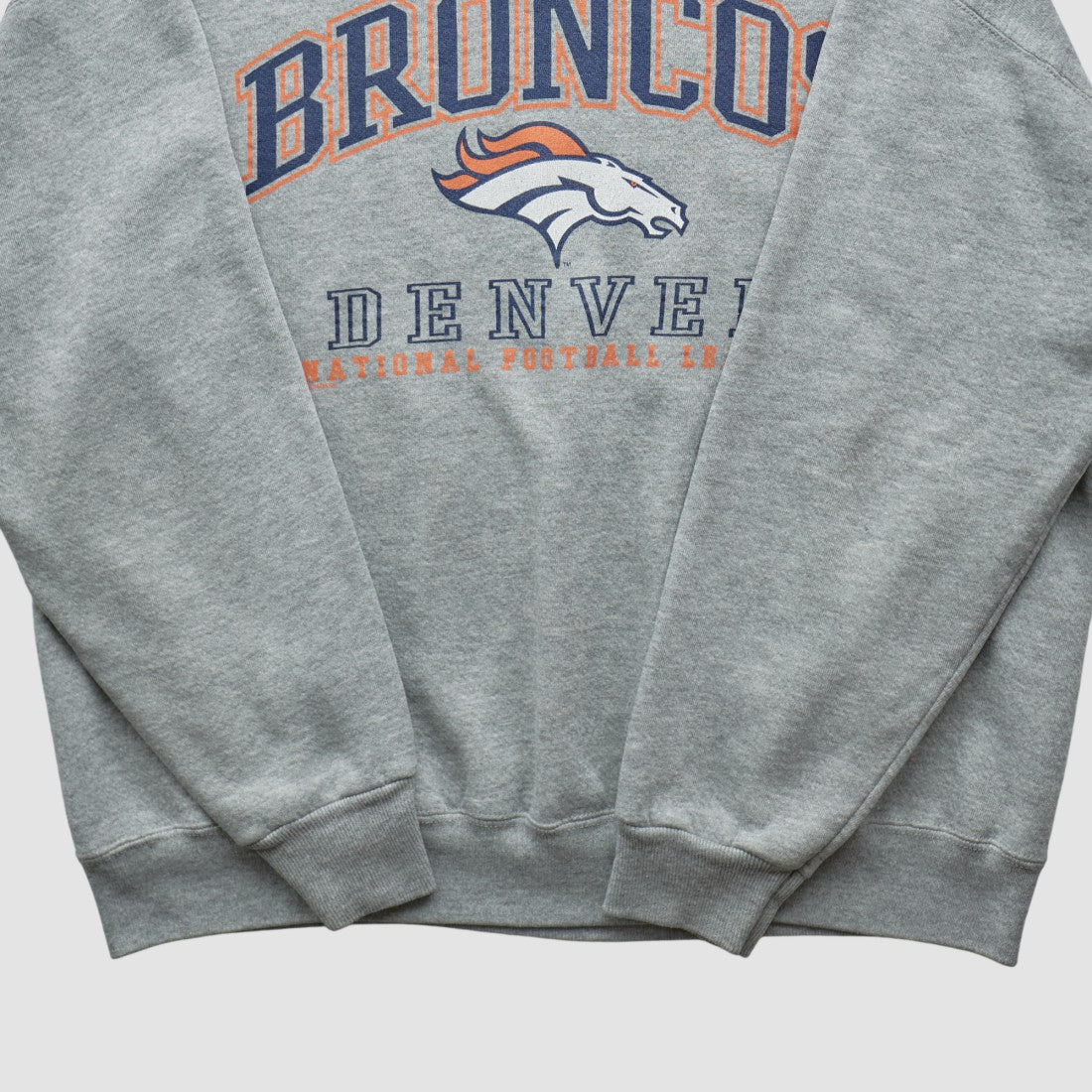 NFL Denver Broncos Lee Sport 90s Pullover Sweatshirt