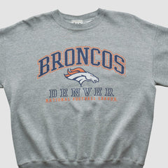 NFL Denver Broncos Lee Sport 90s Pullover Sweatshirt