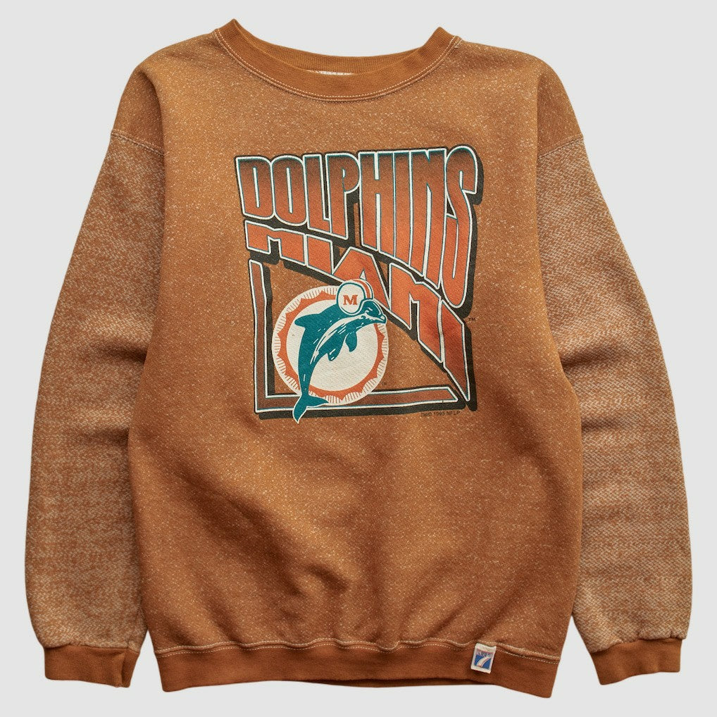 NFL Miami Dolphins Logo 7 90s Pullover Sweatshirt