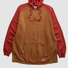St. Louis Cardinals Majestic 2010s Hooded Pullover Sweatshirt - Brown Vintage