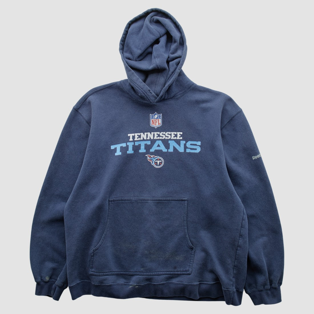 NFL Tennessee Titans Reebok 2000s Hooded Pullover Sweatshirt