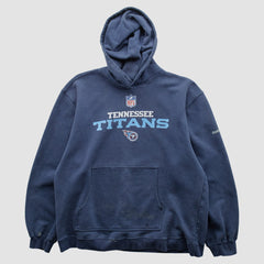 NFL Tennessee Titans Reebok 2000s Hooded Pullover Sweatshirt