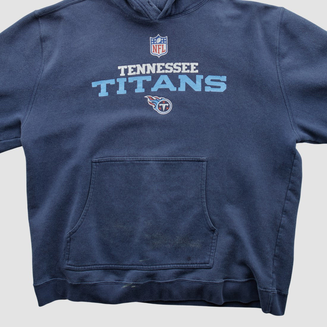 NFL Tennessee Titans Reebok 2000s Hooded Pullover Sweatshirt