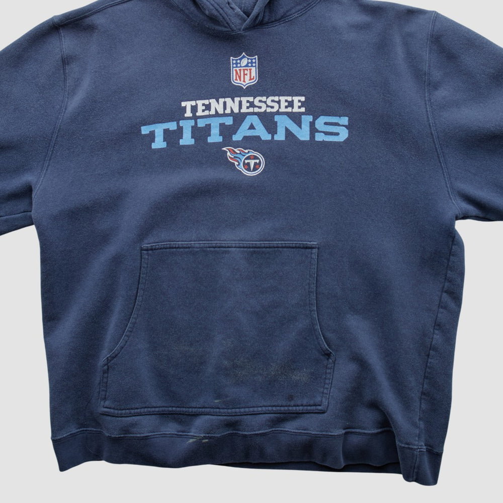NFL Tennessee Titans Reebok 2000s Hooded Pullover Sweatshirt