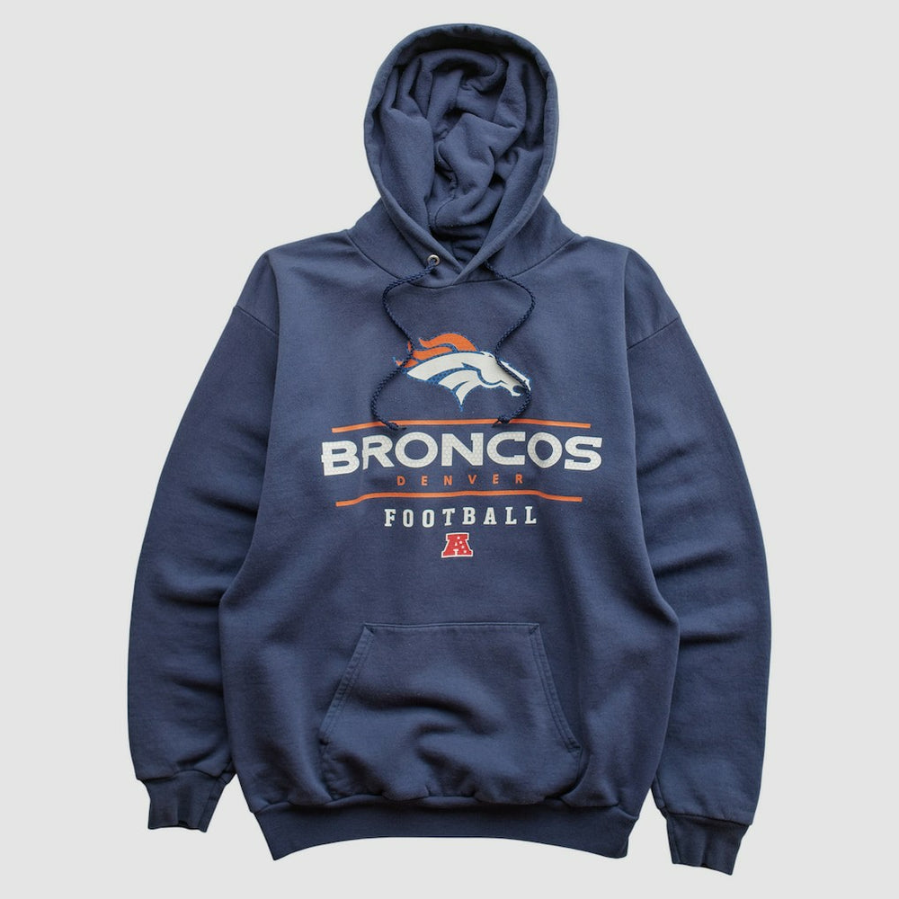 NFL Denver Broncos NFL 2000s Hooded Pullover Sweatshirt