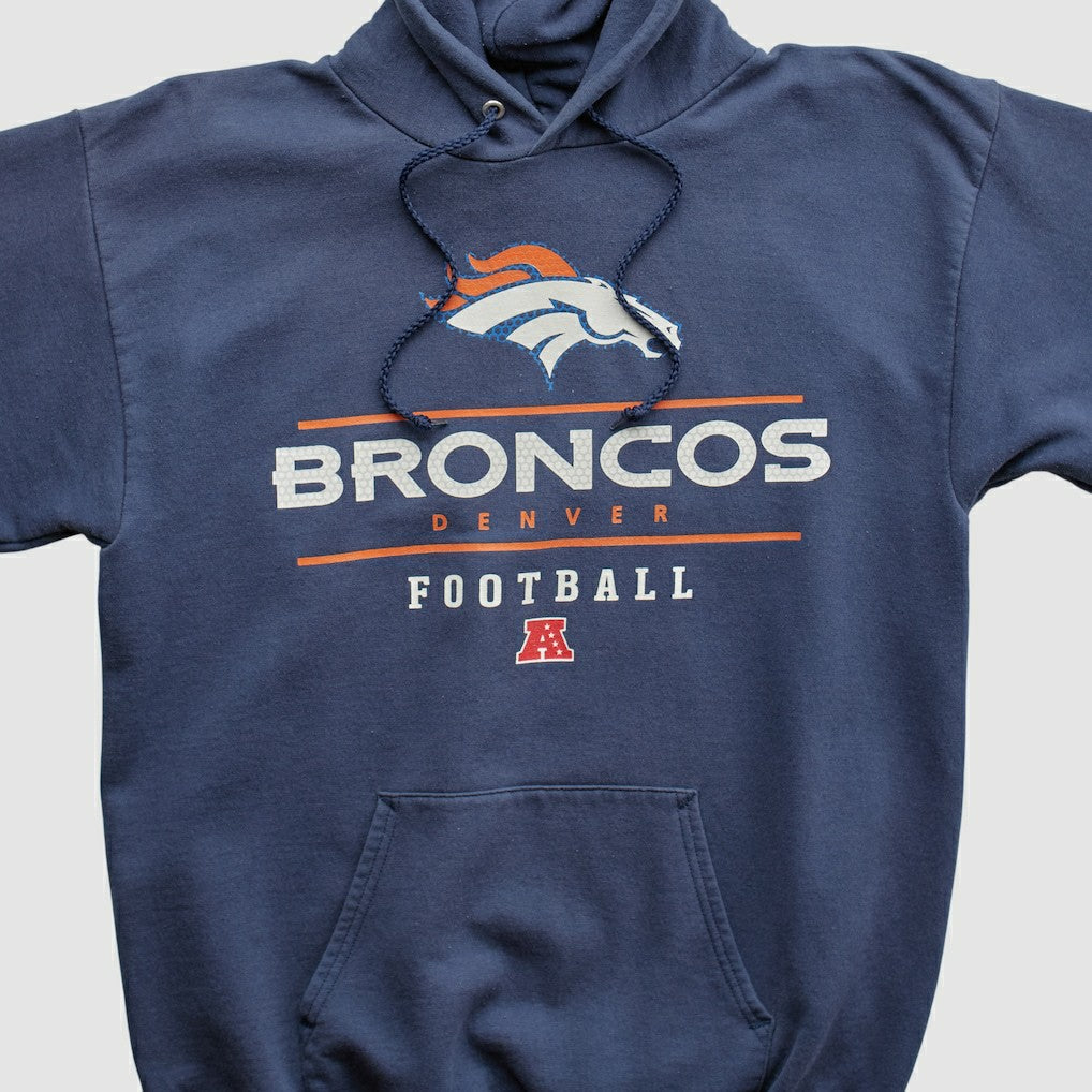 NFL Denver Broncos NFL 2000s Hooded Pullover Sweatshirt
