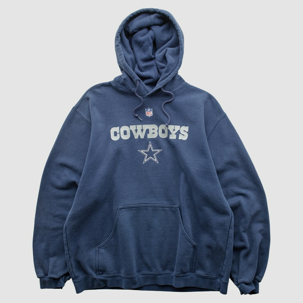 NFL Dallas Cowboys Reebok 2000s Hooded Pullover Sweatshirt