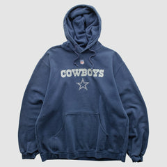 NFL Dallas Cowboys Reebok 2000s Hooded Pullover Sweatshirt
