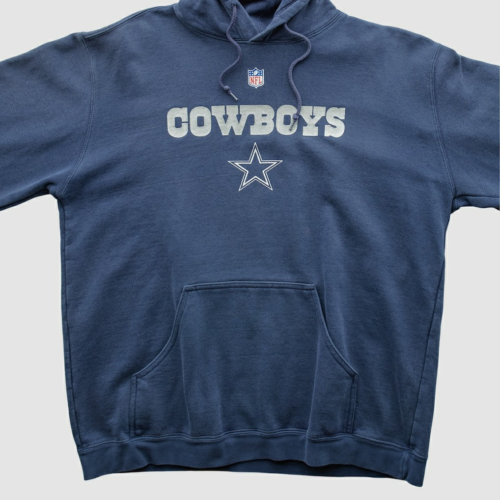 NFL Dallas Cowboys Reebok 2000s Hooded Pullover Sweatshirt