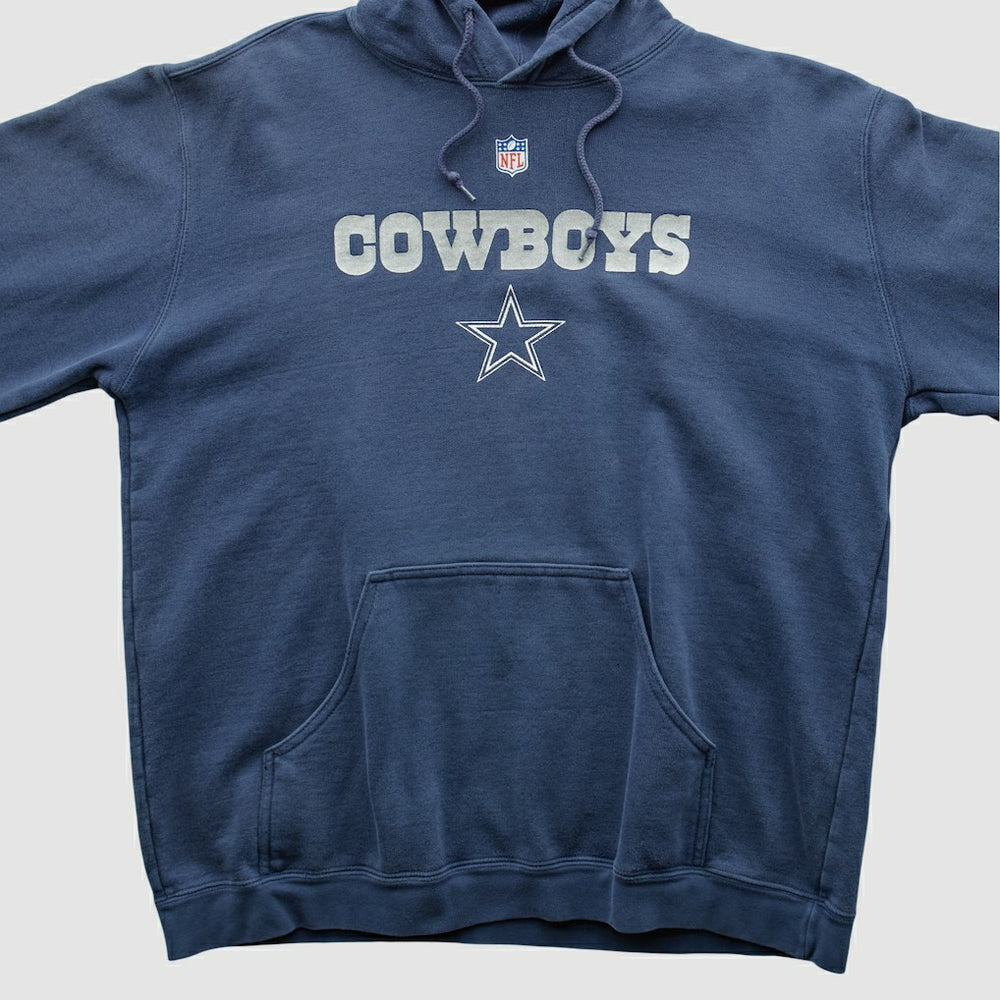 NFL Dallas Cowboys Reebok 2000s Hooded Pullover Sweatshirt