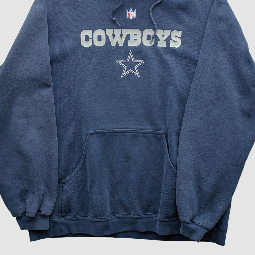 NFL Dallas Cowboys Reebok 2000s Hooded Pullover Sweatshirt