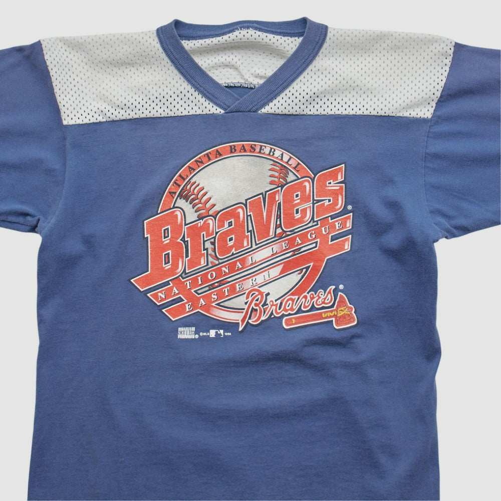 Atlanta Braves 1996 T-shirt - Blue Vintage