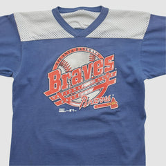 Atlanta Braves 1996 T-shirt - Blue Vintage