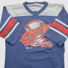 Atlanta Braves 1996 T-shirt - Blue Vintage